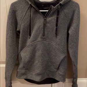 LuLulemon thick zip up hoodie